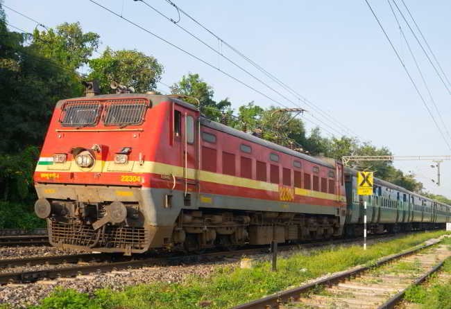 indian railway electric engine