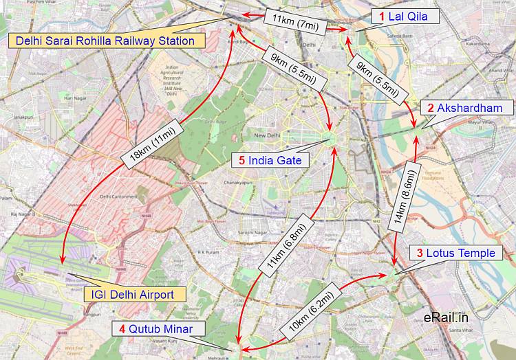 Sarai Rohilla Metro Station Route Map Delhi Sarai Rohilla Railway Station