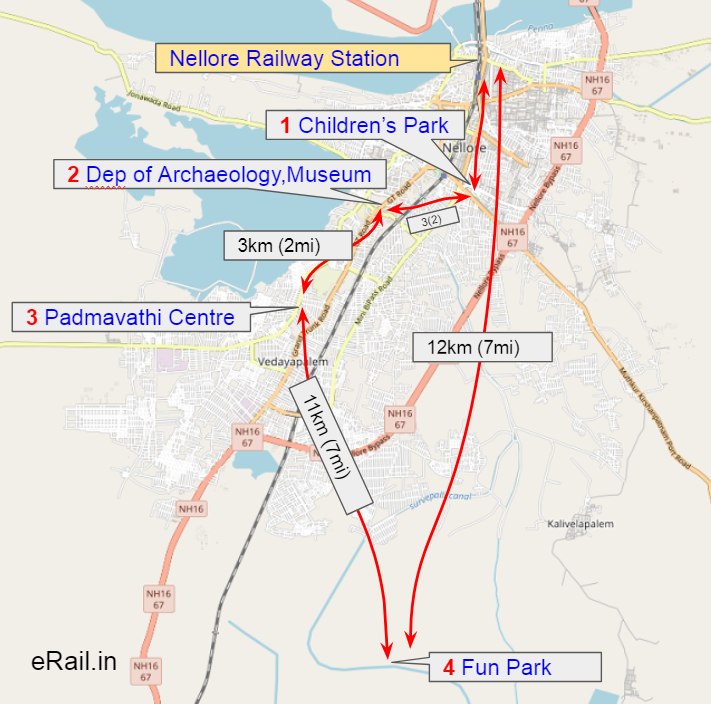 Nellore District Map