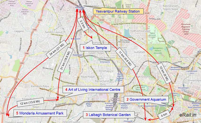 Yesvantpur Railway Station Map Yasvantpur Railway Station