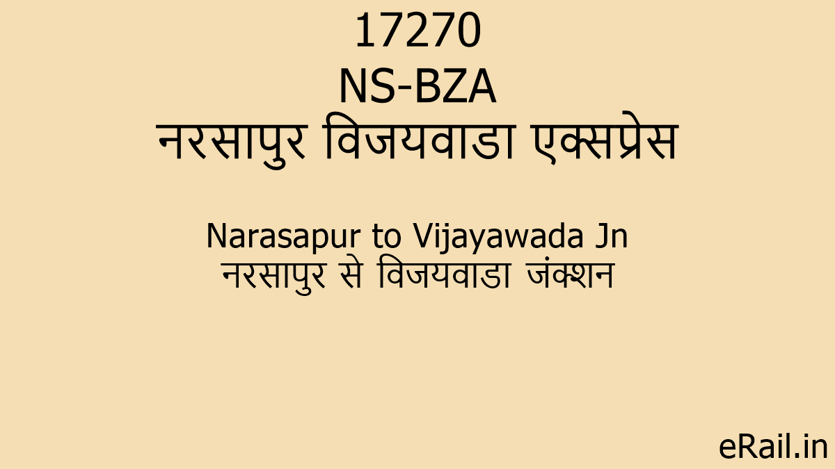 17270 NS-BZA Train Route