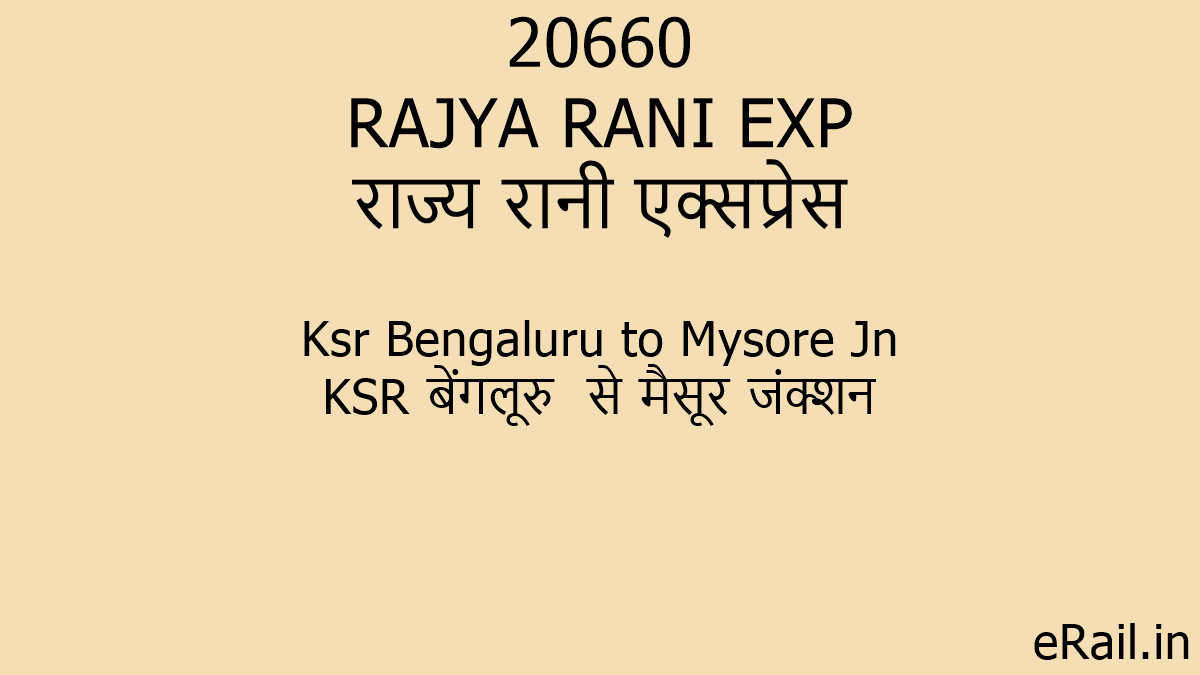 20660 RAJYA RANI EXP Train Route 20660-rajya-rani-exp-train-route