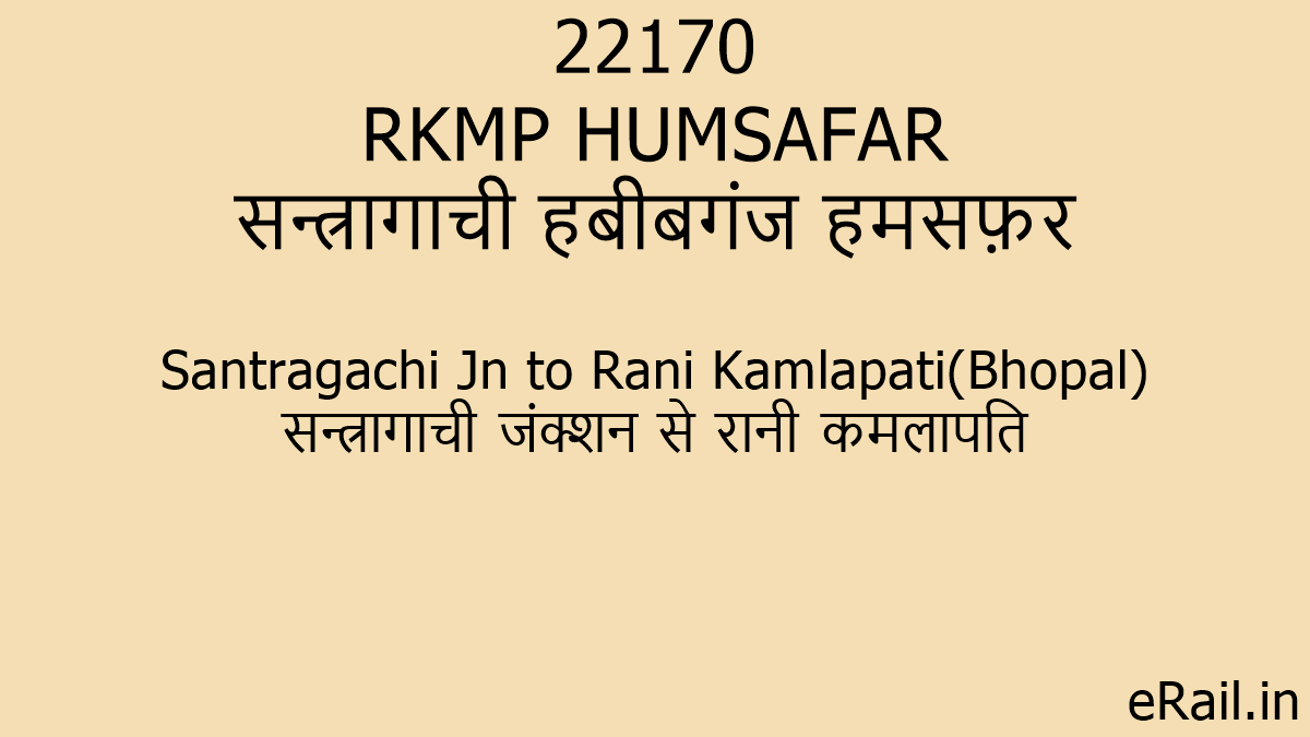 22170 RKMP HUMSAFAR Train Route